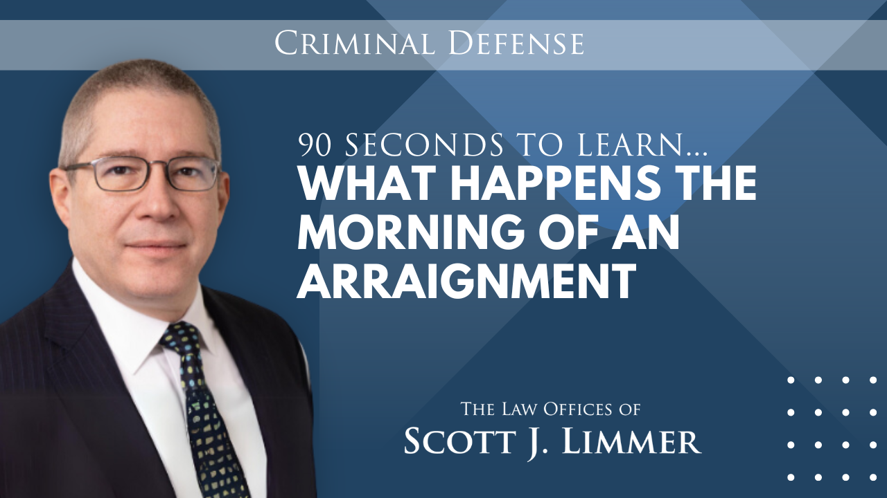 Video: What Happens the Morning of an Arraignment